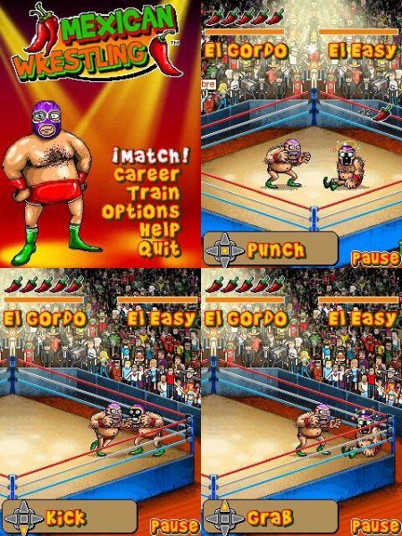 Mexican Wrestling 240x320 N73