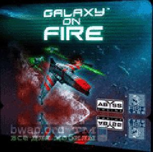3d galaxy on fire