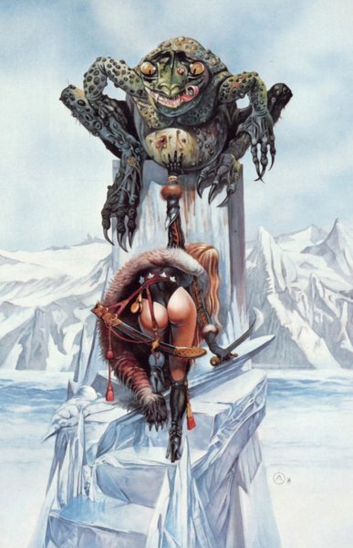 Chris achilleos afrozengod