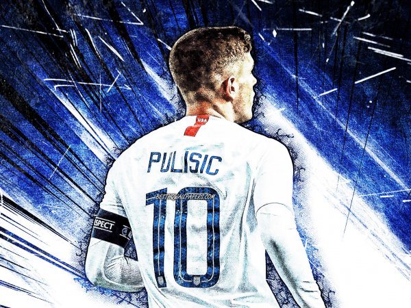 4k-christian-pulisic-grunge-art-back-view-usa-national-team