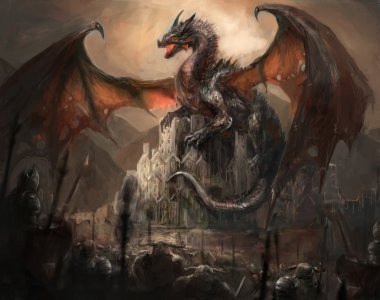 depositphotos 48457063-stock-photo-dragon-castle