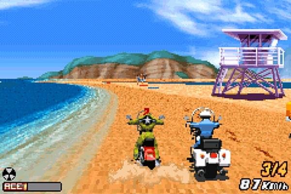 Road Rash Jailbreak-3D GBA