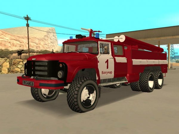 Зил 133 Пожарка