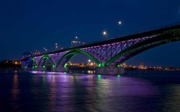 Vladtech peace bridge most mira gorod zaliv most noch ogni 38