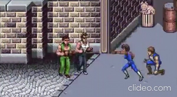 Double dragon advance - kick cyclone 2