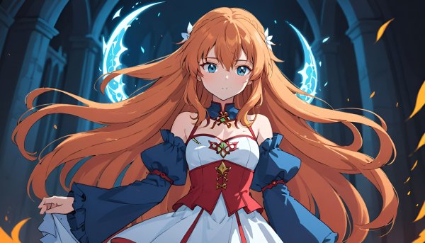 Девушка аниме,фэнтези.08