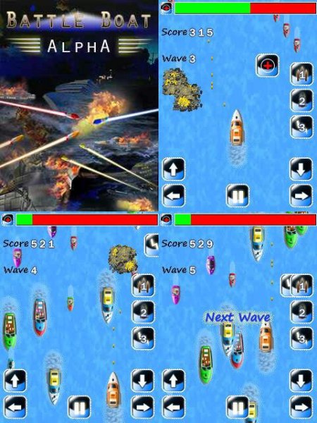Battle Boat Alpha 240x320