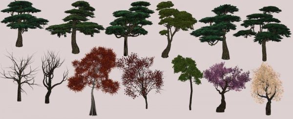 Морровинд деревья грейзленда мод