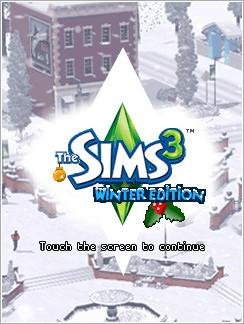 The Sims 3 Winter Edition 240x320 TS F48