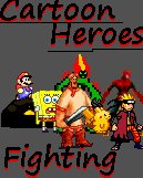 Cartoon Heroes Fighting by RealBohdan