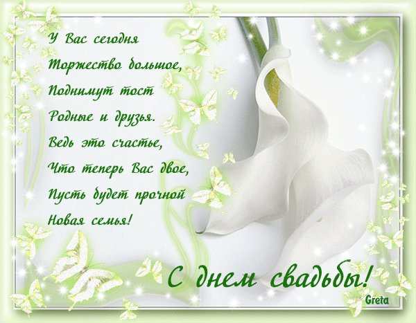 С ДНЕМ СВАДЬБЫ (2)