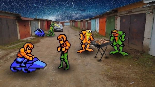 Battletoads and Double Dragon