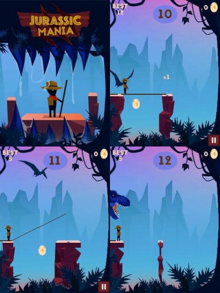 Jurassic Mania 128x160