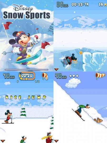 Disney Snow Sports 240x320 N95