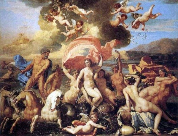 Никола Пуссен, Триумф Нептуана и Амфитриты, 1634 г