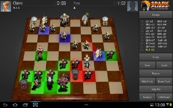 SparkChess HD v 7.0.5