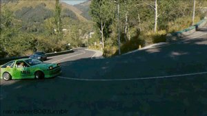 Trueno AE86 против Subaru STi 22b 4