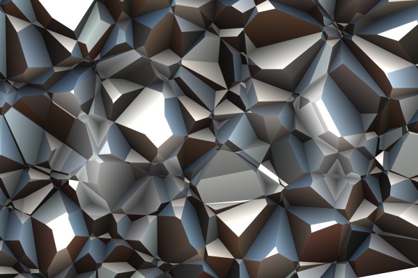 Geometry-brown-gray-polyhedron-fractal