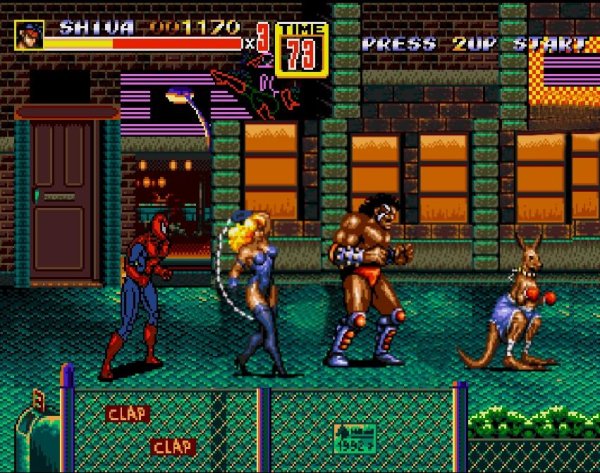 Bare Knuckle 2 super heroes (ХАК)