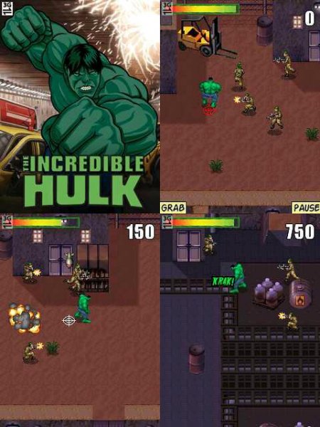 The Incredible Hulk 128x160