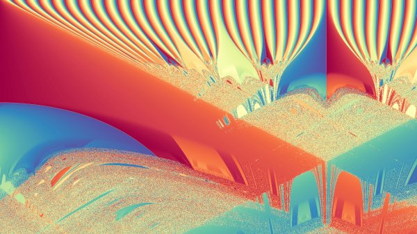 Gradient-red-blue-waves-psychedelic-patterns