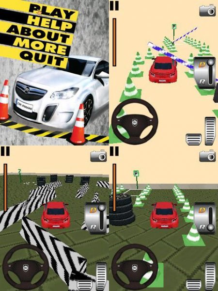 3D Car Parking-2 128x160