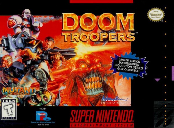 Mutant Chronicles Doom Troopers.<SNES>