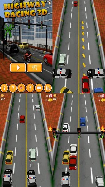Highway Racing 3D 360x640 BugsFixed