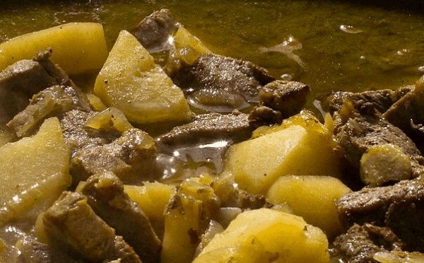 рагу с картошкой в казане