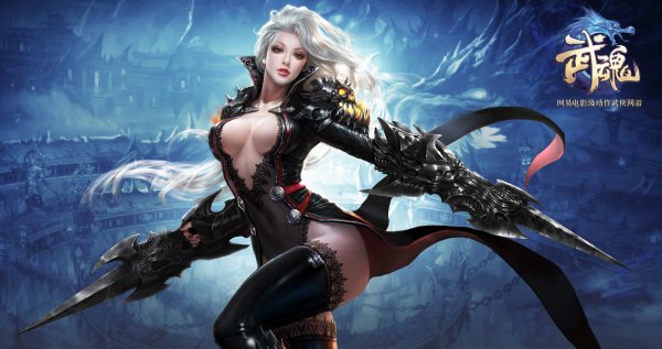 Fentezi-devushka-oruzhie