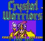 Crystal Warriors (U)