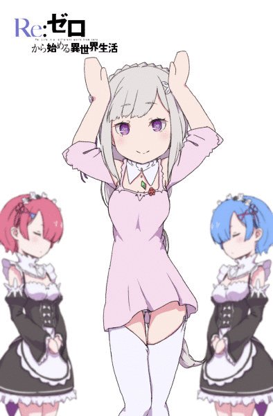 anime-gif-Anime-emilia-(re-zero)-Re-Zero-Kara-Hajimeru-Isekai