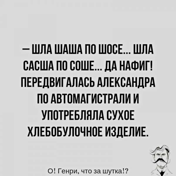 Шла Шаша...