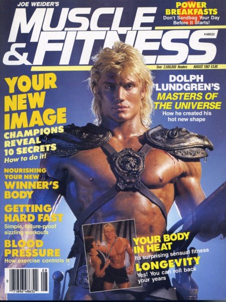 Muscle-Fitness-August-1987-Dolph-Lundgren-Cover