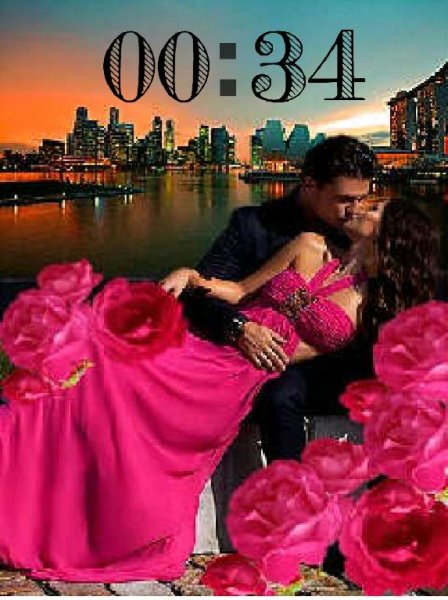 В обьятиях любимого...