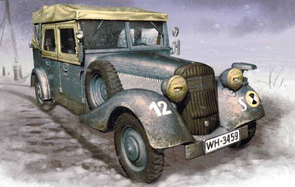 German Military Staff Car Sd.Kfz.1 Type 170VK (Copy)
