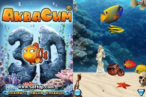 AquaSim 3D 128x160 medium rus