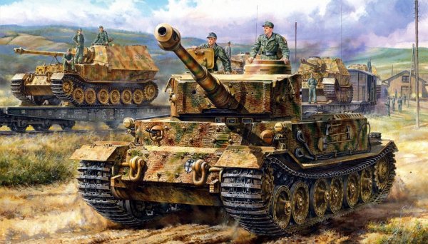 Panzerbefehlswagen Tiger (P) 003 (Copy)