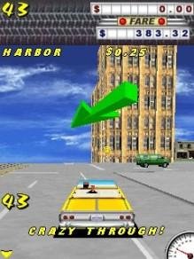 Crazy Taxi 3D Samsung 176x220  ZV10