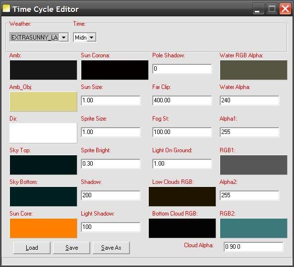 sa timecycle editor