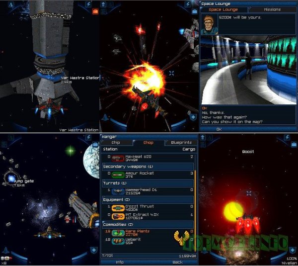 Galaxy on Fire 2 second dimension