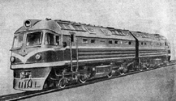 Тепловоз ТГ102