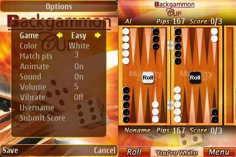Backgammon Cup 240x320