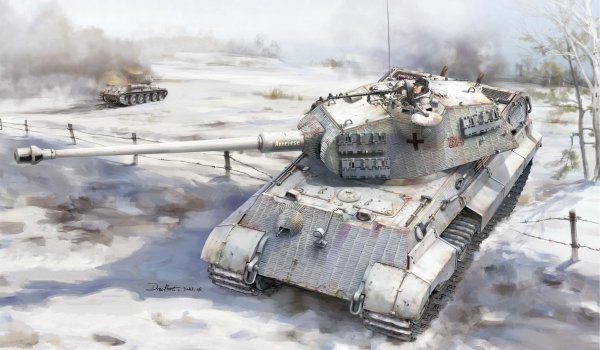 King Tiger Porsche Turret (Sd.Kfz.182) (Copy)