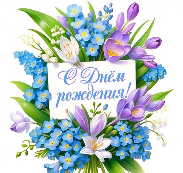 С днём рождения!