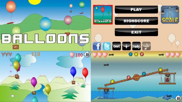 Balloons and Scale S60v5-Belle