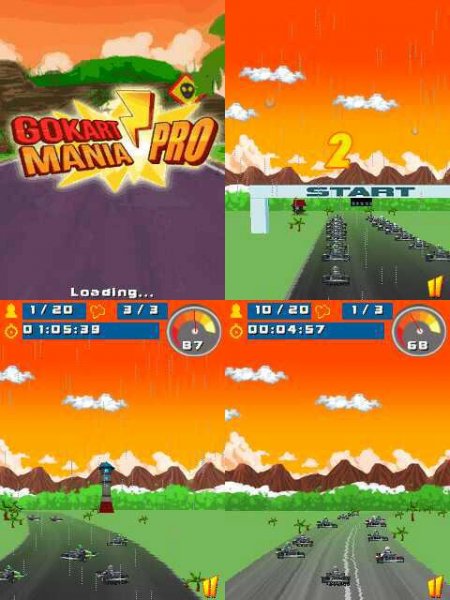Go Kart Mania Pro 240x320 k800