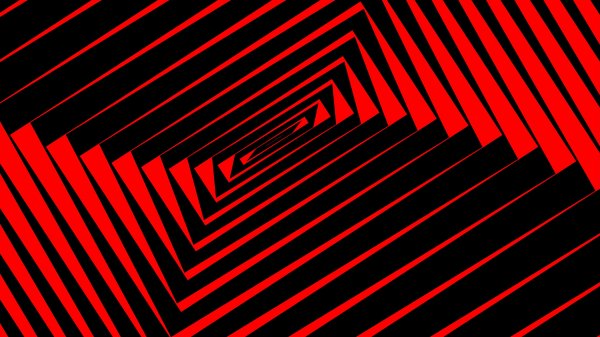 Red-black-geometry-pattern-optical-illusion