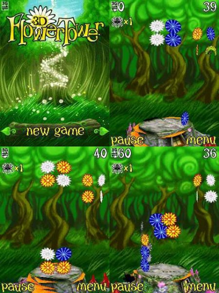 3D Flower Tower 208x208