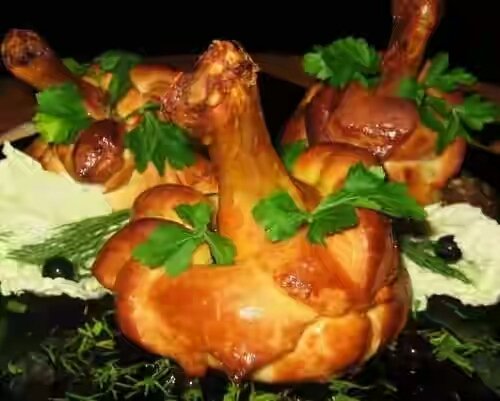 курица в кафтане